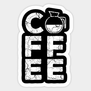 Coffee Pot Coffee Sticker